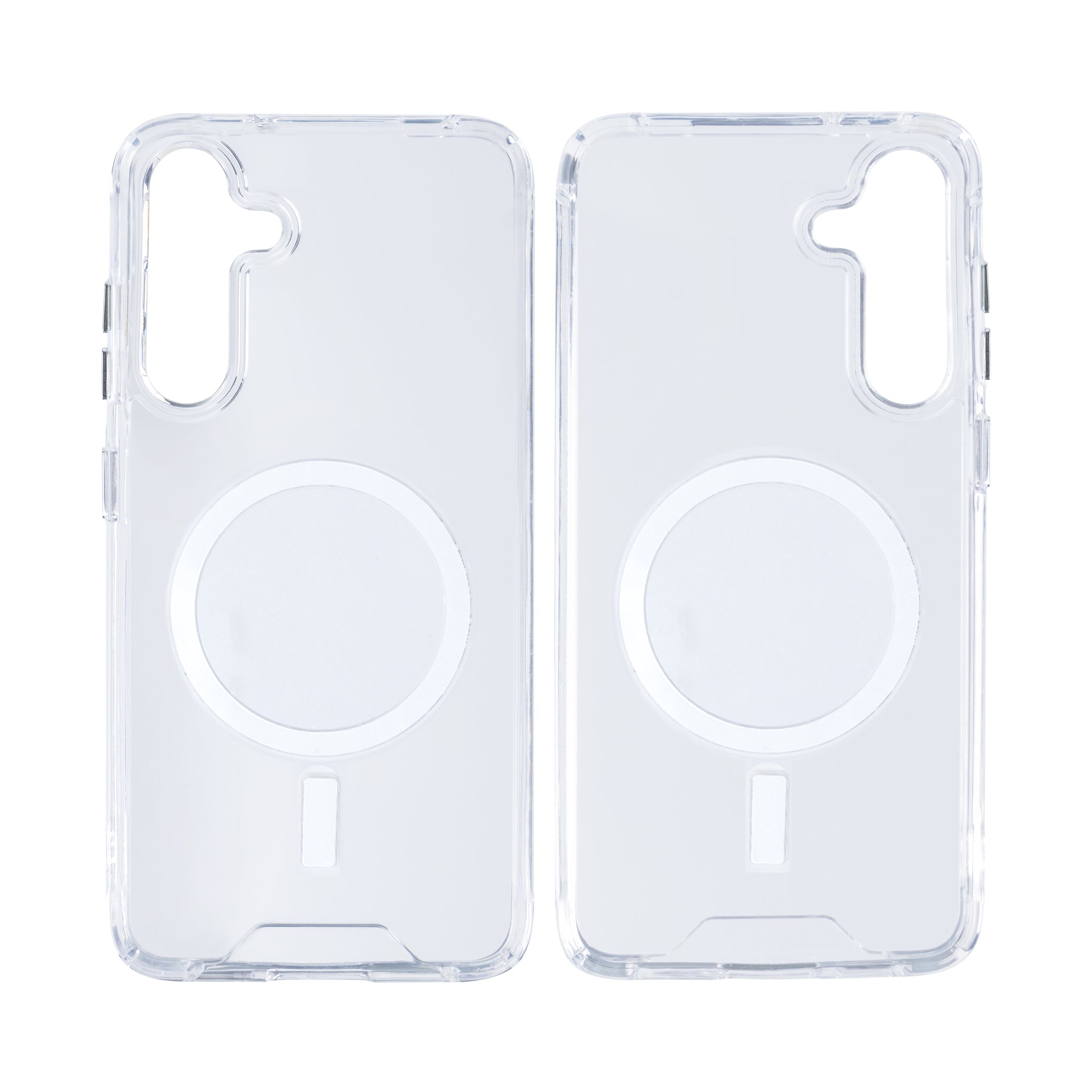 Rixus Anti Shock Case TPU With MagSafe Compatible For Samsung Galaxy S24 Plus 5G Transparent