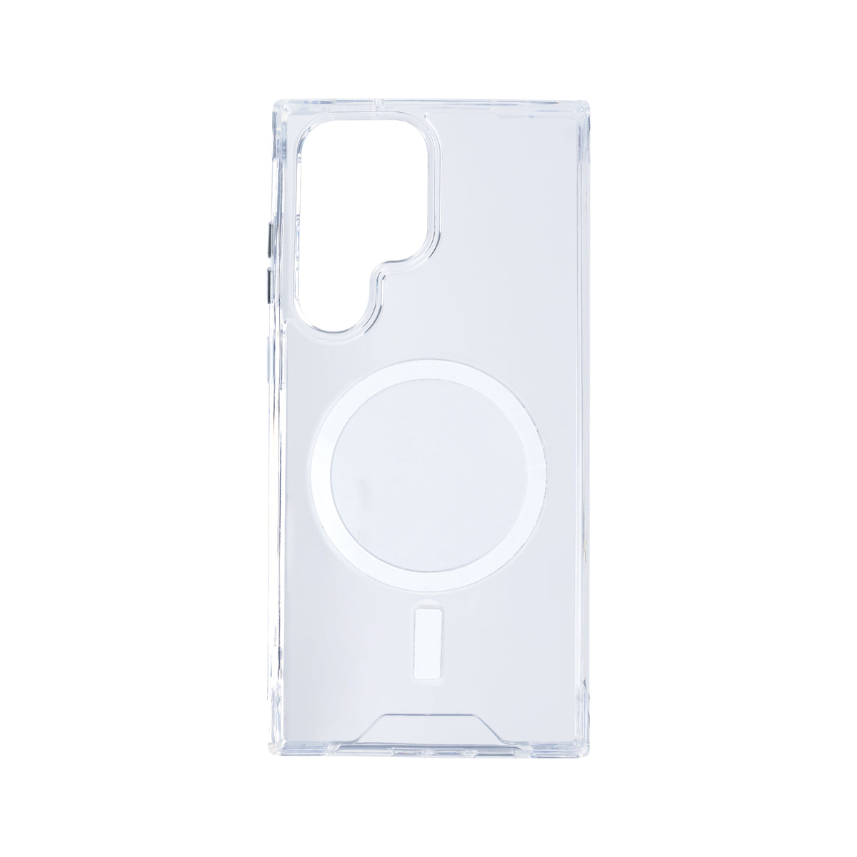 Rixus Anti Shock Case TPU With MagSafe Compatible For Samsung Galaxy S24 Ultra 5G Transparent