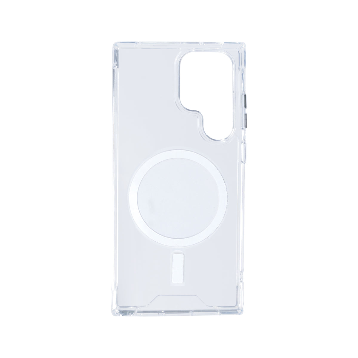 Rixus Anti Shock Case TPU With MagSafe Compatible For Samsung Galaxy S24 Ultra 5G Transparent