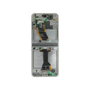 Samsung Galaxy Z Flip5 F731B Display And Digitizer With Frame Cream Service Pack