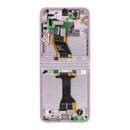 Samsung Galaxy Z Flip5 F731B Main Display And Digitizer With Frame Lavender Service Pack
