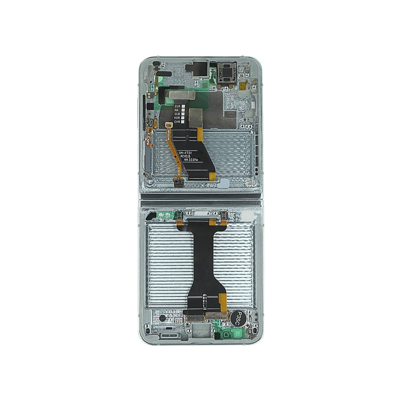 Samsung Galaxy Z Flip5 F731B Display And Digitizer With Frame Mint Service Pack