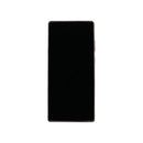 Samsung Galaxy Note 20 N980F, Note 20 5G N981B Display And Digitizer With Frame Mystic Bronze Service Pack