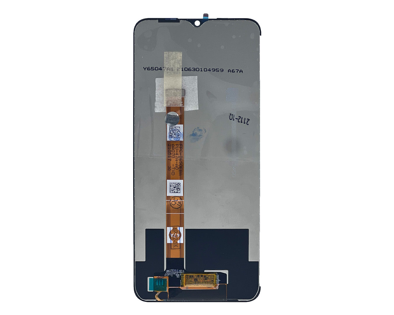 Oppo A16, A16s, A54s Display And Digitizer Without Frame Black OEM