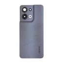 Oppo Reno 8 Back Cover With Lens Shimmer Black OEM