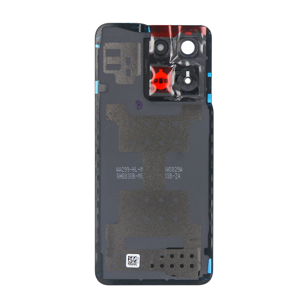 Oppo Reno 8 Back Cover With Lens Shimmer Black OEM