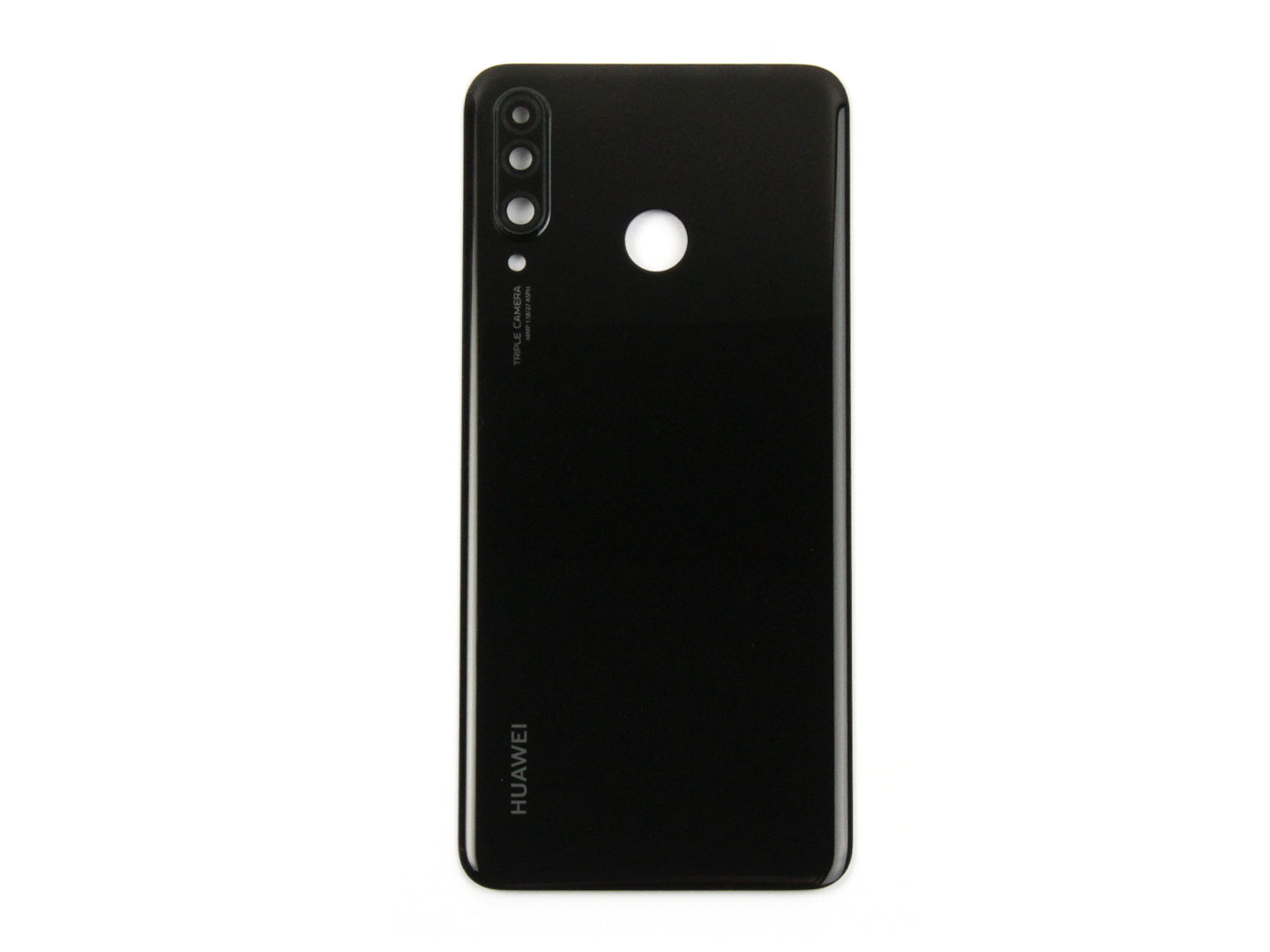 Huawei P30 Lite Back Cover With Lens Midnight Black