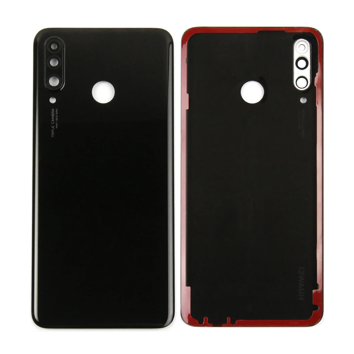 Huawei P30 Lite Back Cover With Lens Midnight Black