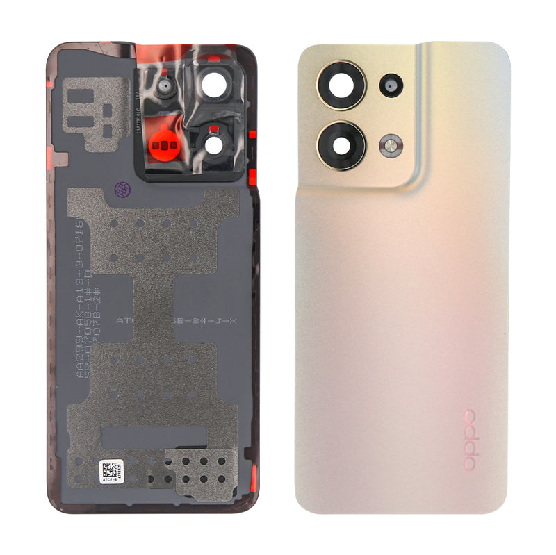 Oppo Reno 8 Back Cover Shimmer Gold OEM