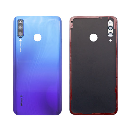 Huawei P30 Lite, P30 Lite New Edition Back Cover With Lens Peacock Blue OEM