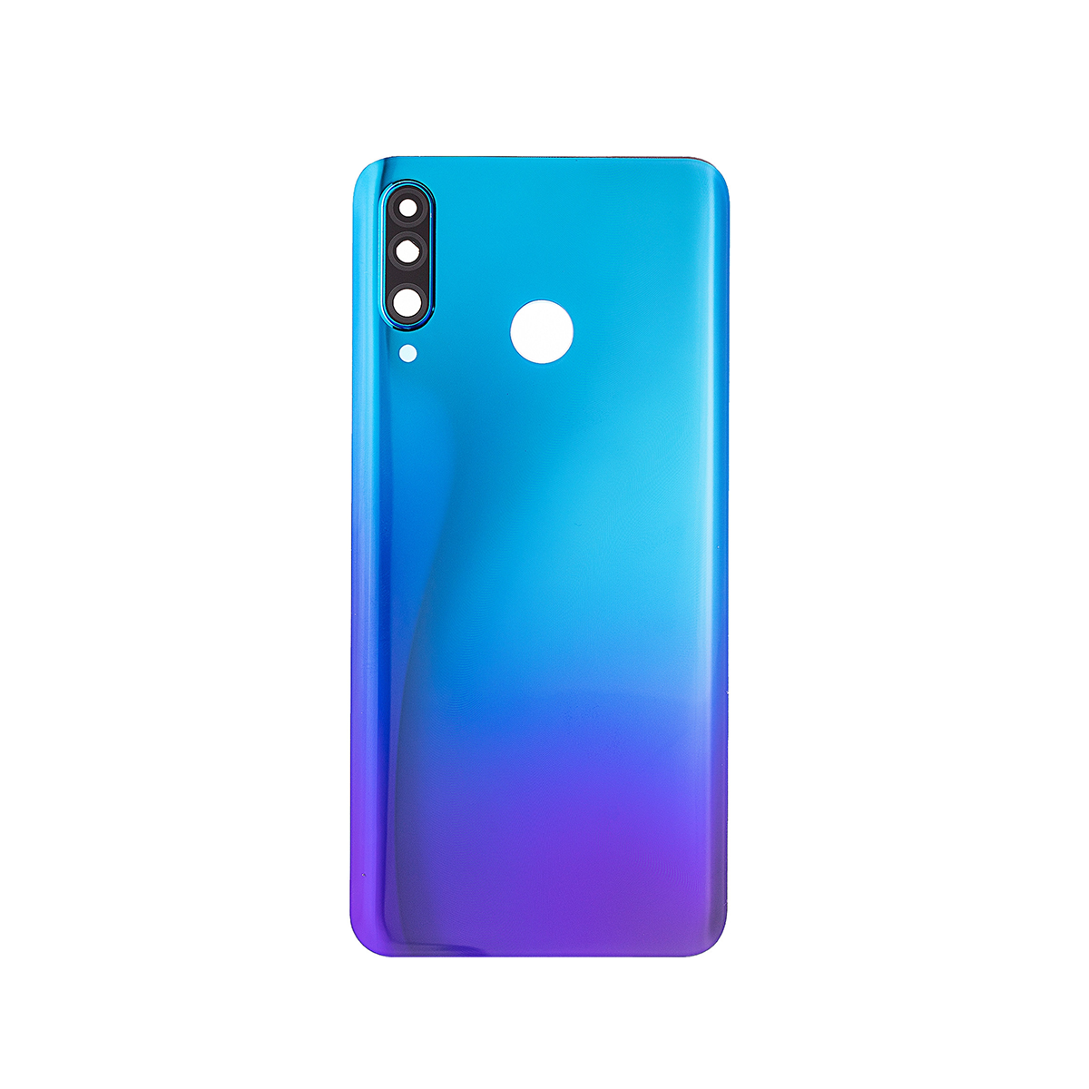 Huawei P30 Lite, P30 Lite New Edition Back Cover With Lens Peacock Blue OEM