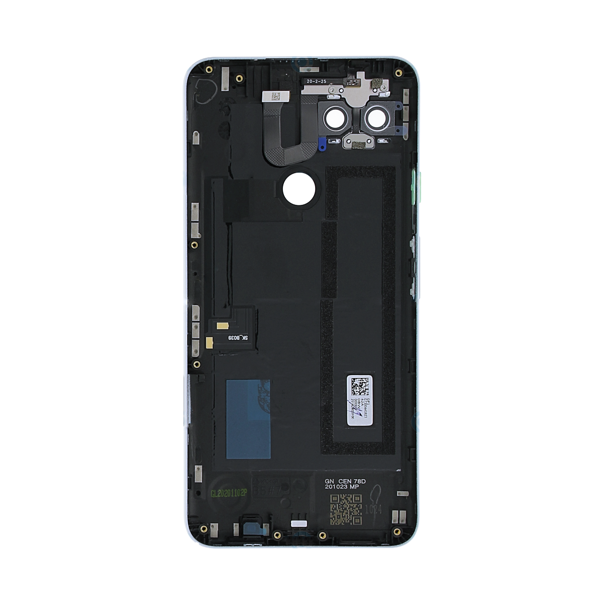 Google Pixel 4a 5G Back Cover With Lens Clearly White OEM