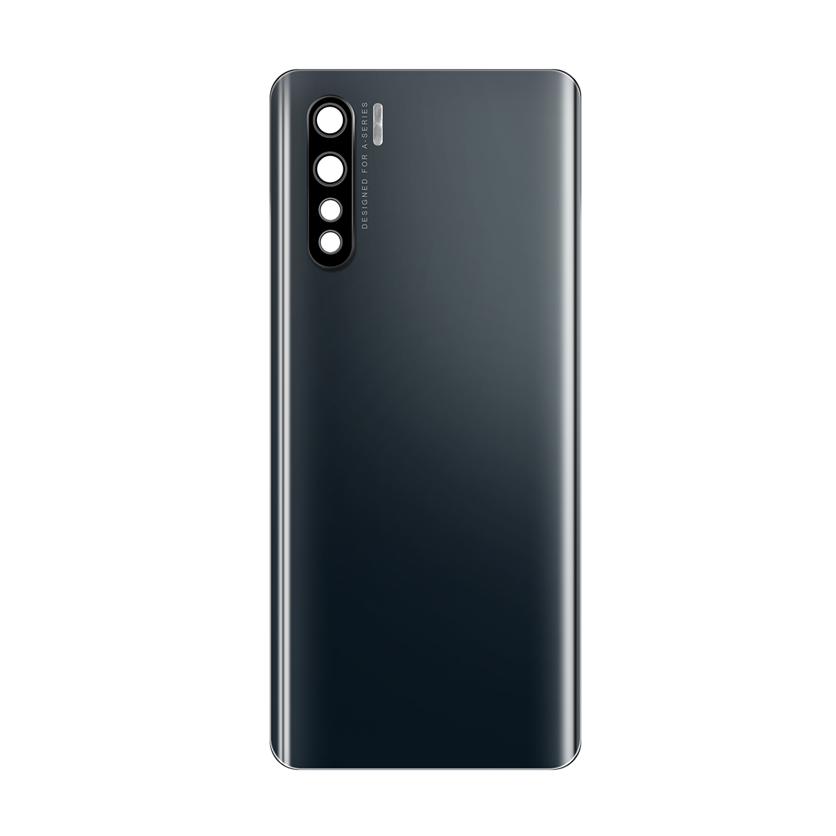 Oppo A91 Back Cover With Lens Lightening Black OEM