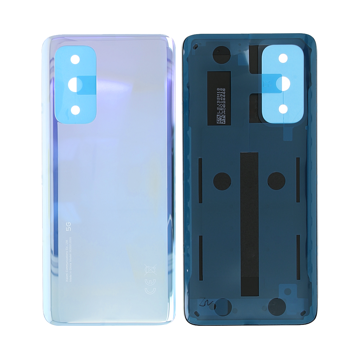 Xiaomi Mi 10T Pro Back Cover Without Lens Aurora Blue OEM
