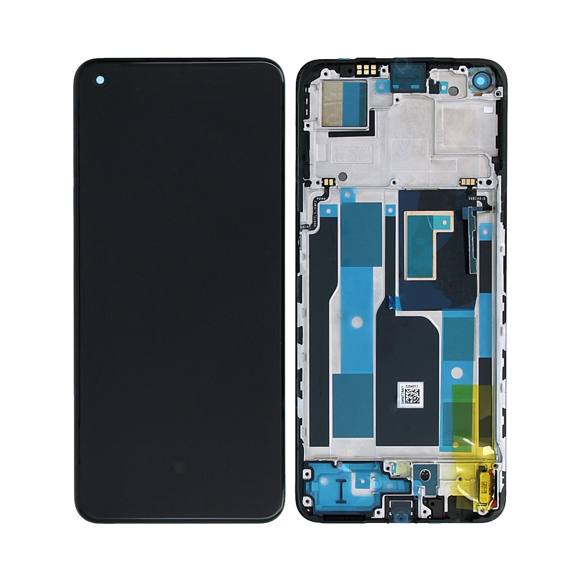 Realme 9 Pro Plus Display And Digitizer With Frame Midnight Black OEM