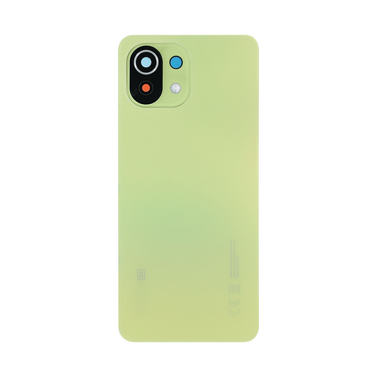 Xiaomi Mi 11 Lite 5G Back Cover With Lens Citrus Yellow OEM