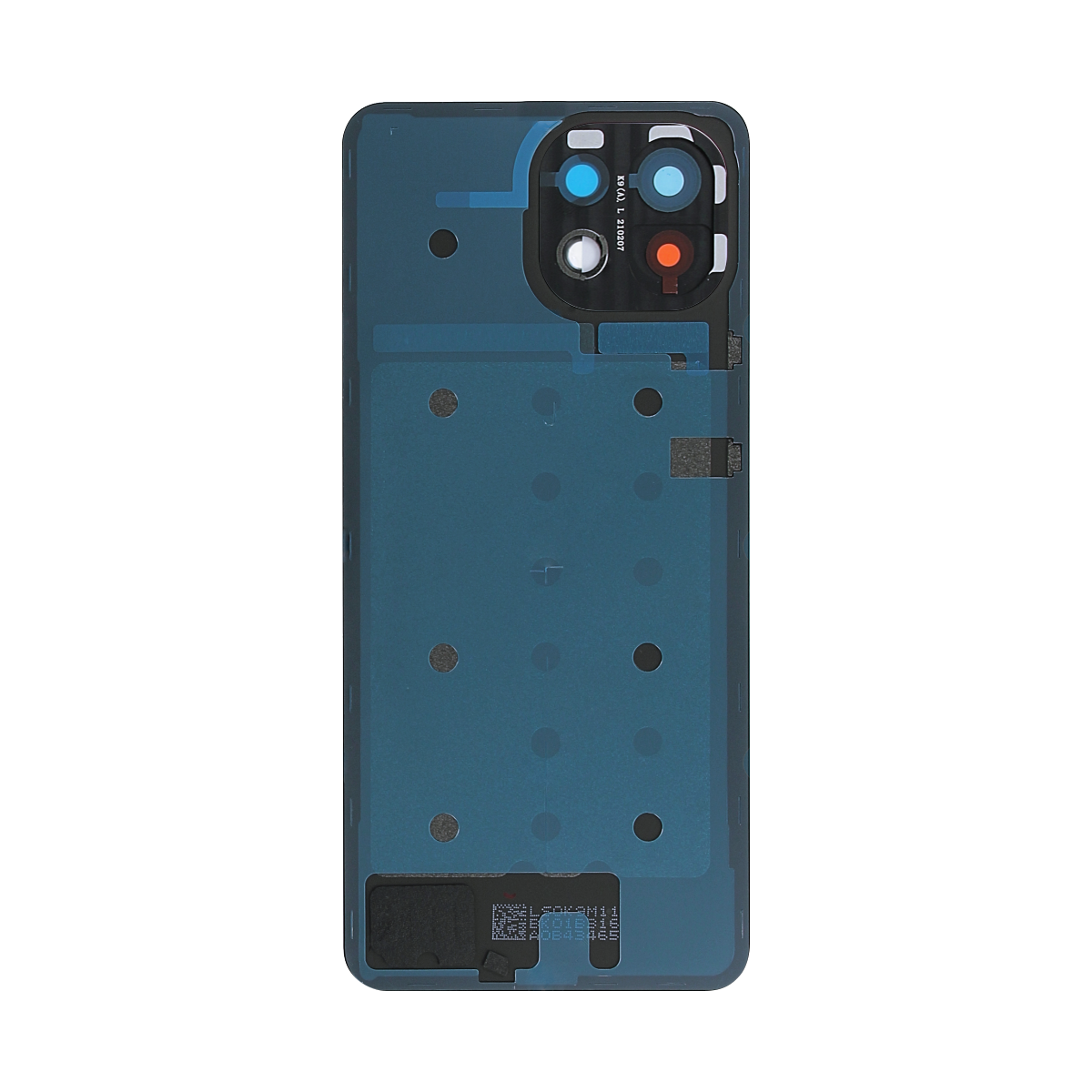 Xiaomi Mi 11 Lite 5G Back Cover With Lens Citrus Yellow OEM