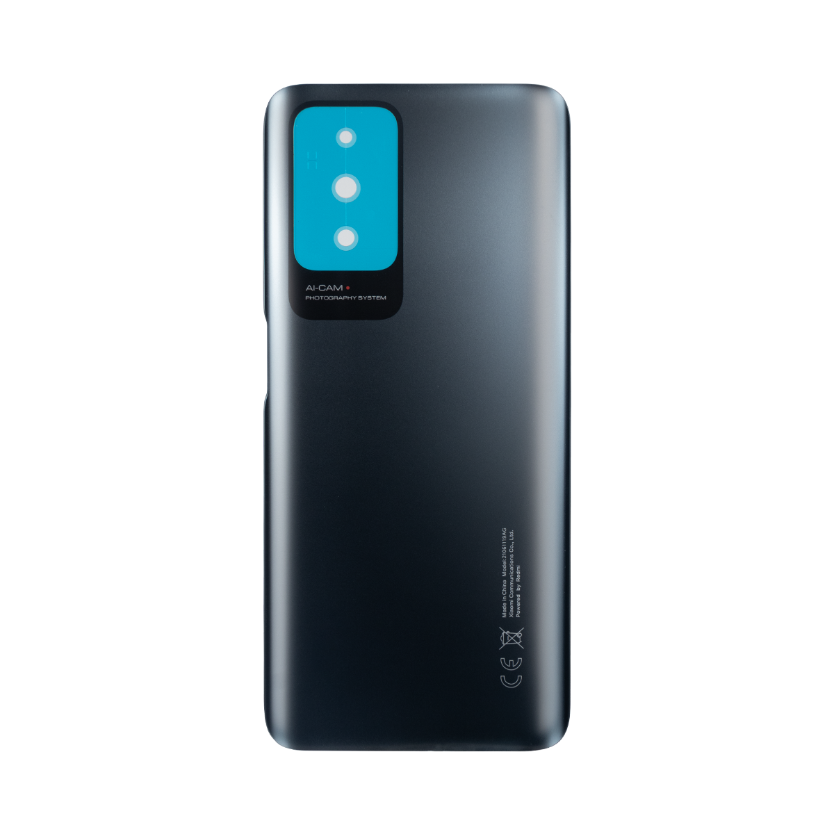Xiaomi Redmi 10 Back Cover Without Lens Carbon Gray OEM