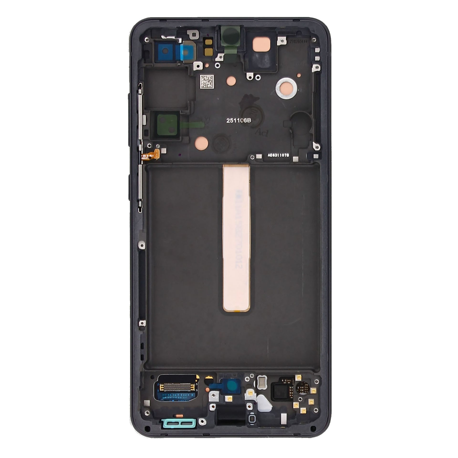 Samsung Galaxy S21 FE G990B Display And Digitizer With Frame Graphite Service Pack
