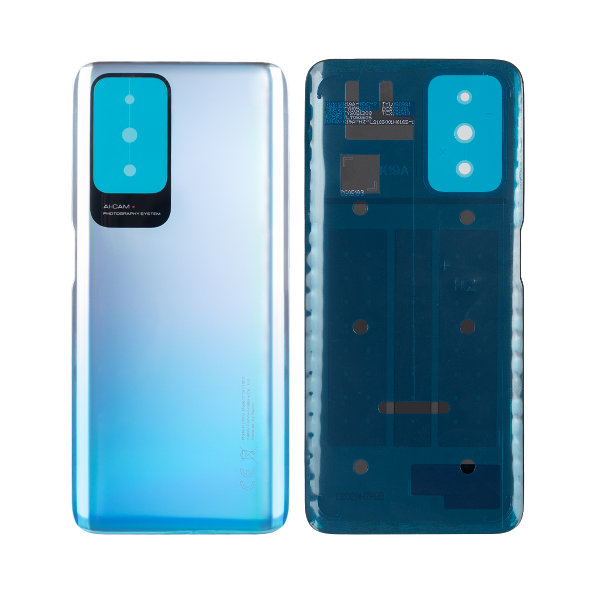 Xiaomi Redmi 10 Back Cover Without Lens Sea Blue OEM