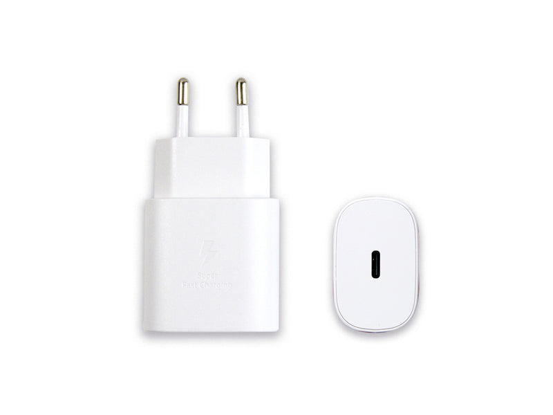 Samsung EP-TA800NW USB-C 25W PD Adaptor White Retail Box