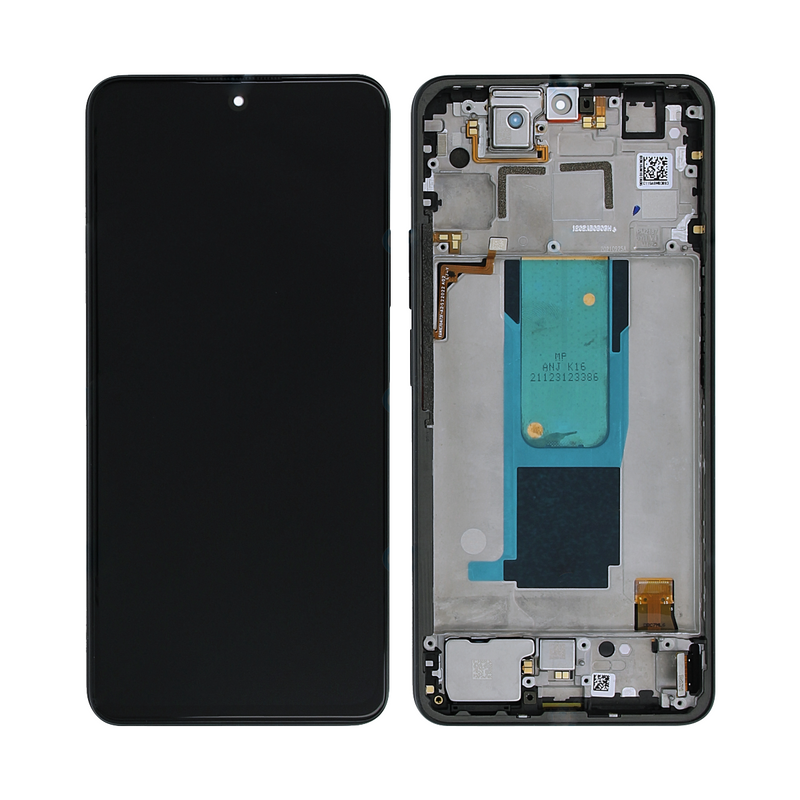   Xiaomi Redmi Note 11 Pro Plus 5G Display And Digitizer With Frame Mysterious Black Service Pack