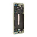 Samsung Galaxy S21 FE G990B Display And Digitizer With Frame Olive Service Pack