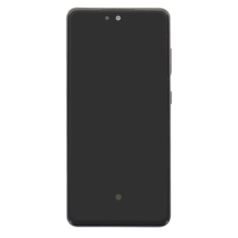 Samsung Galaxy A52 A525F, A52 5G A526B Display And Digitizer With Frame Awesome Black Service Pack