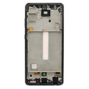 Samsung Galaxy A52 A525F, A52 5G A526B Display And Digitizer With Frame Awesome Black Service Pack