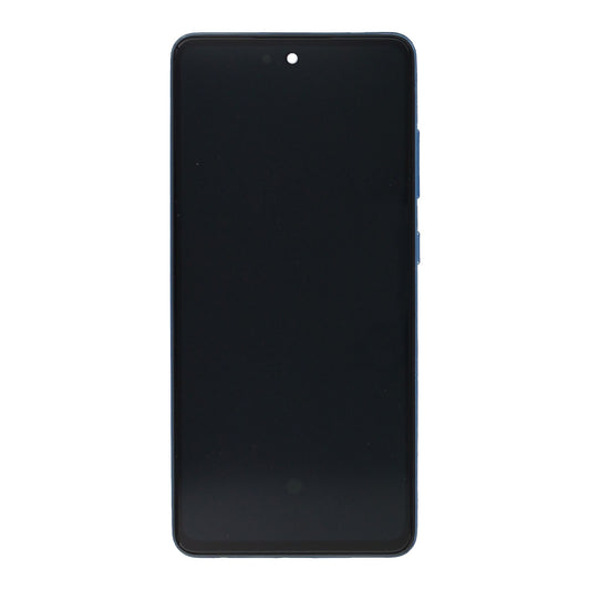 Samsung Galaxy A52 A525F, A52 5G A526B Display And Digitizer With Frame Awesome Blue Service Pack