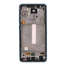 Samsung Galaxy A52 A525F, A52 5G A526B Display And Digitizer With Frame Awesome Blue Service Pack