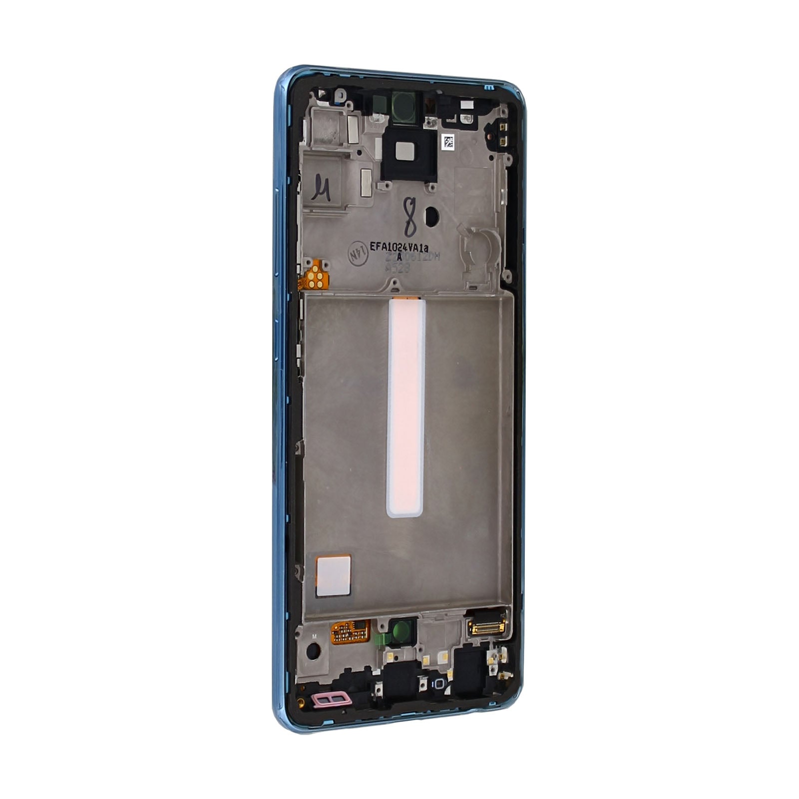 Samsung Galaxy A52 A525F, A52 5G A526B Display And Digitizer With Frame Awesome Blue Service Pack