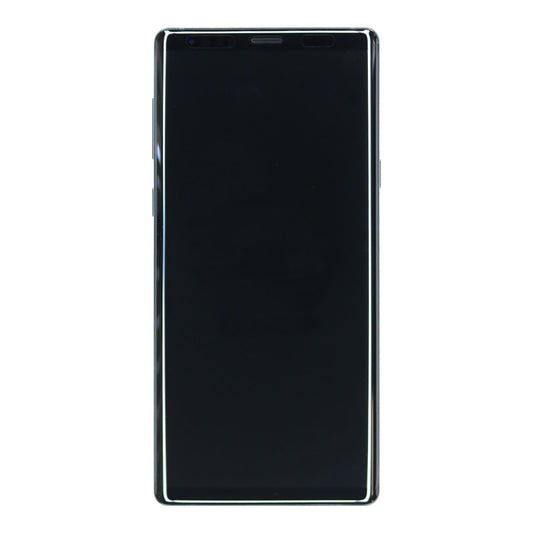 Samsung Galaxy Note 9 N960F Display And Digitizer With Frame Midnight Black Service Pack