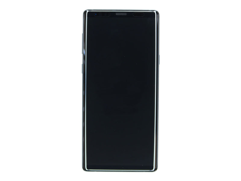 Samsung Galaxy Note 9 N960F Display And Digitizer With Frame Midnight Black Service Pack