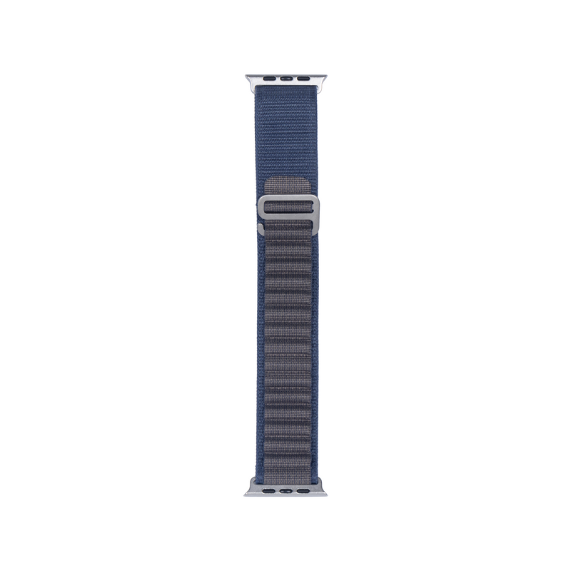 For Apple Watch 42mm, 44mm, 45mm, 49mm Nylon Band Sport Loop Blue Retail Box