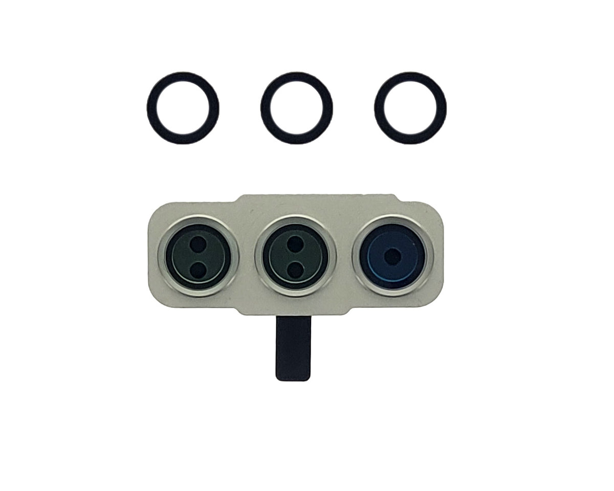 Samsung Galaxy S21 FE G990B Camera Lens Cover With Frame Olive Original