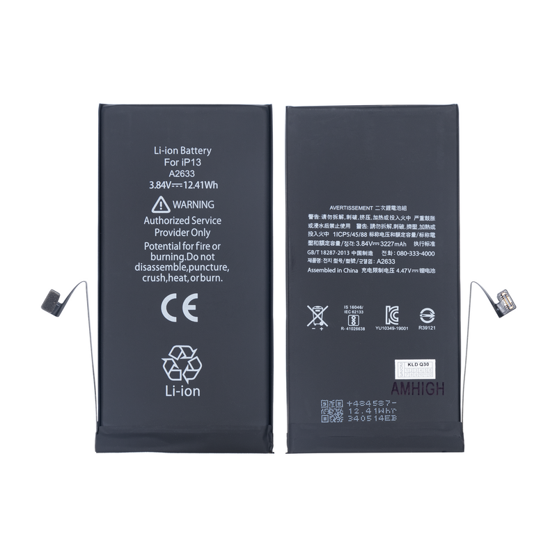 For iPhone 13 Battery with TI-Chip