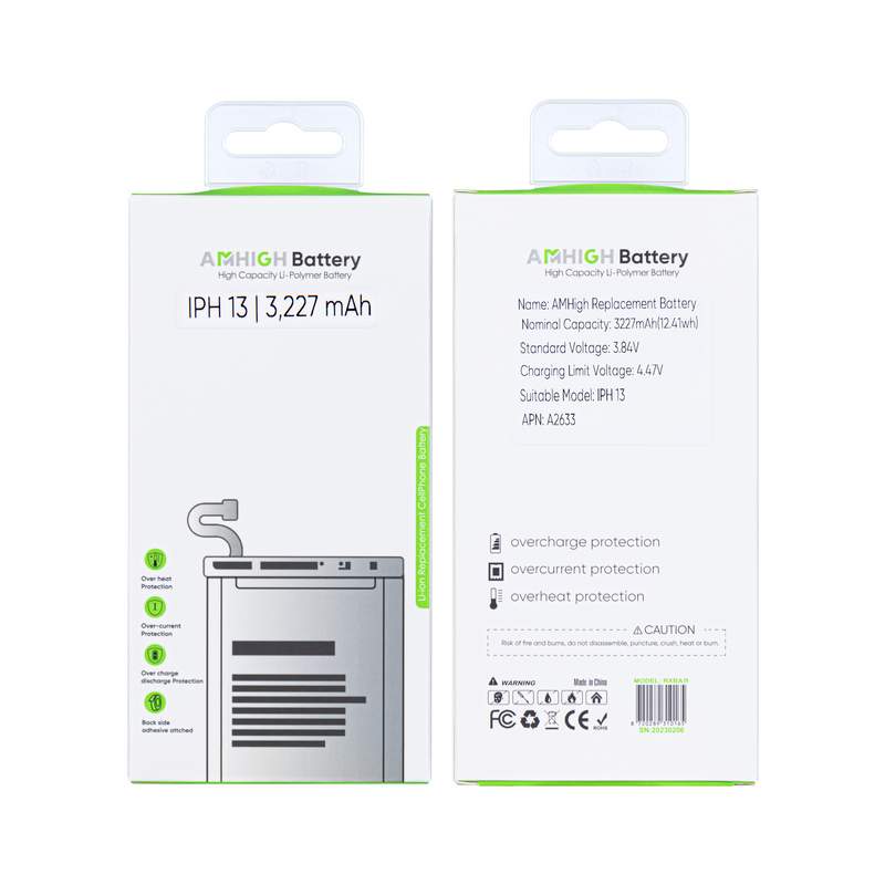 For iPhone 13 Battery with TI-Chip