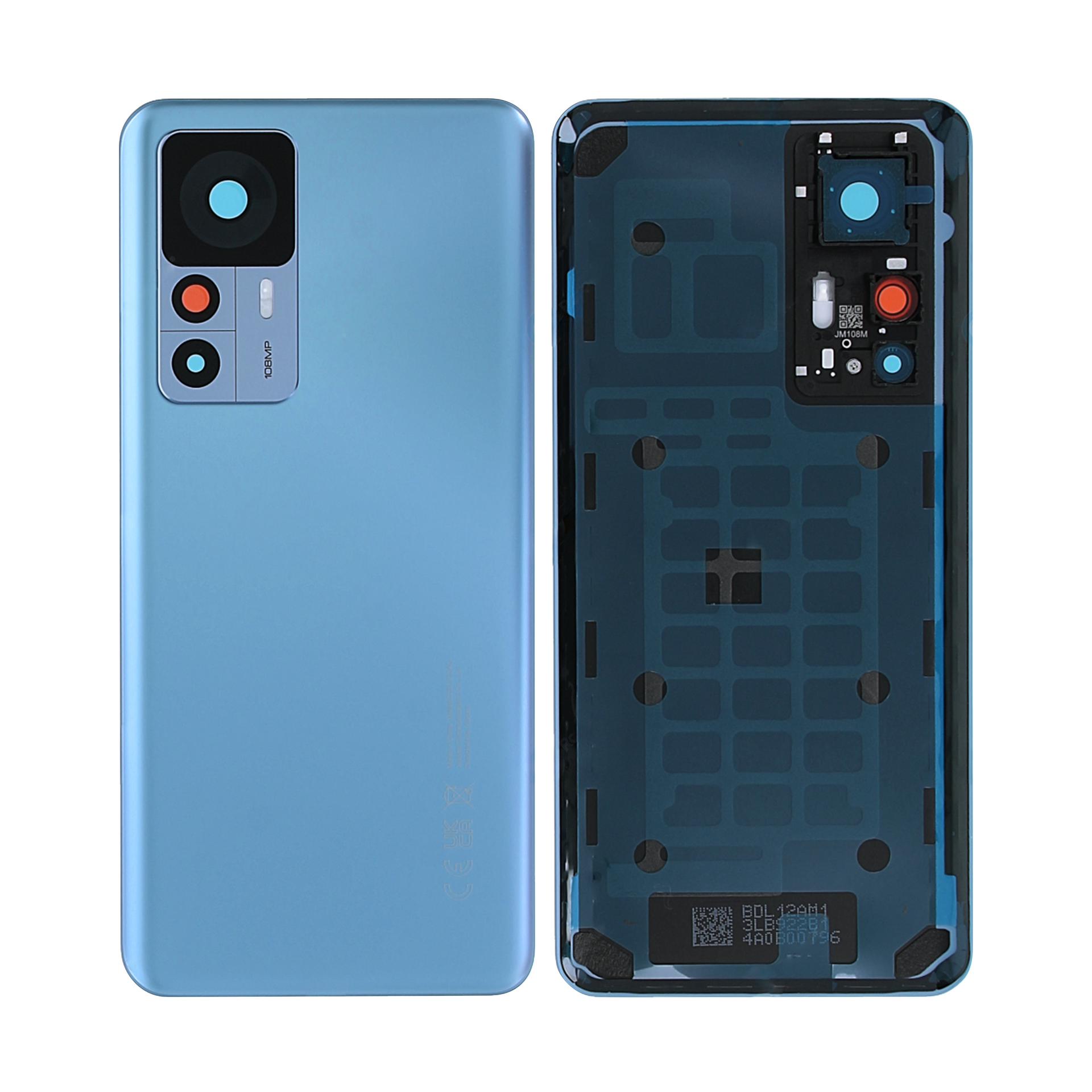 Xiaomi 12T Back Cover With Lens Blue OEM