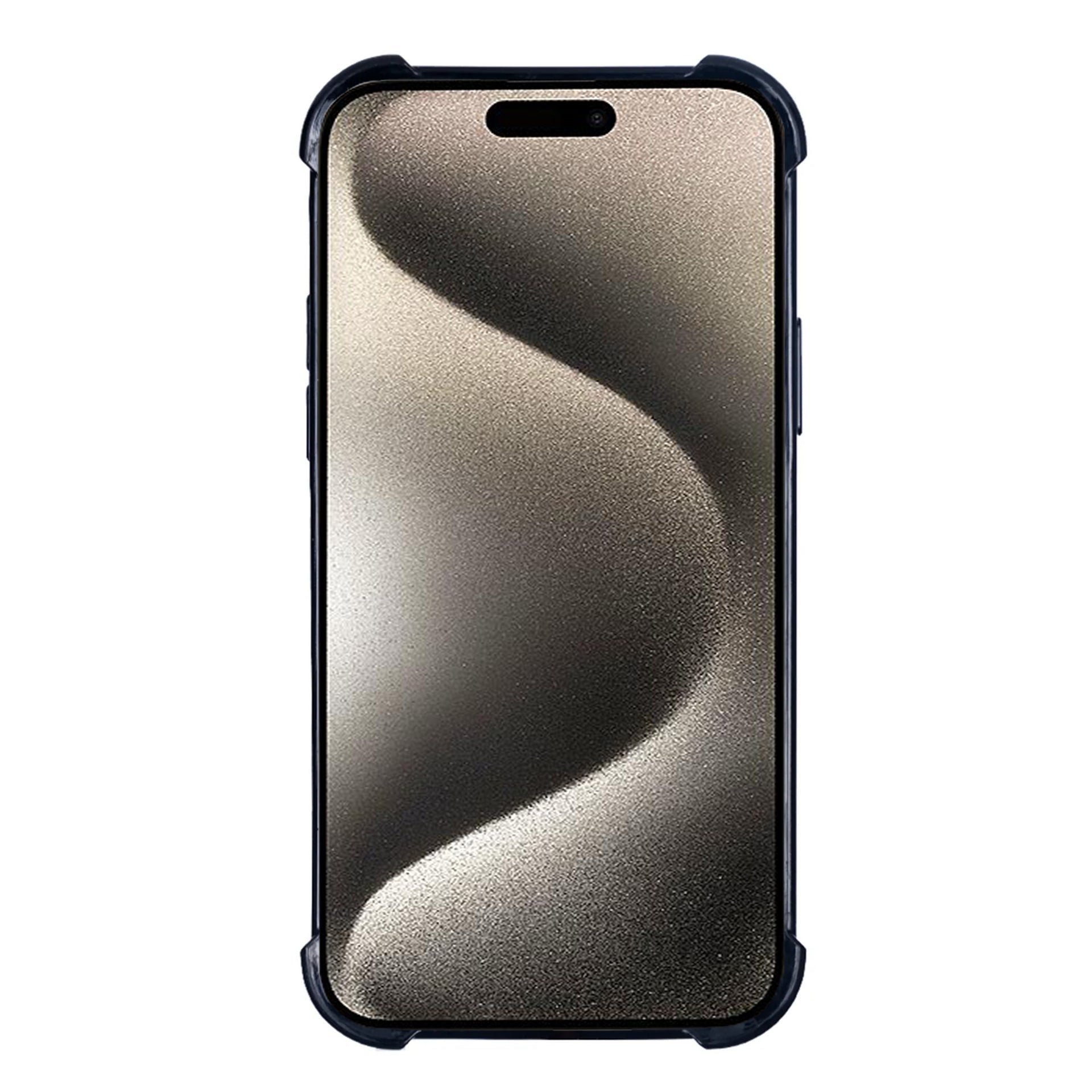 Rixus Anti-Burst Case For Apple iPhone 15 Pro Max Black