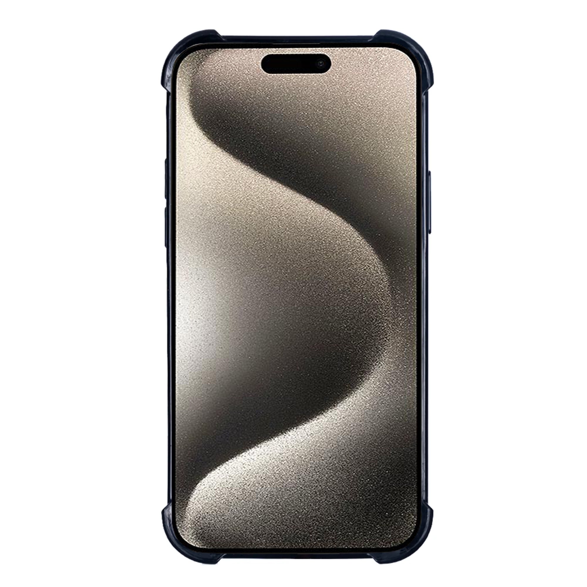 Rixus Anti-Burst Case For Apple iPhone 15 Pro Max Black