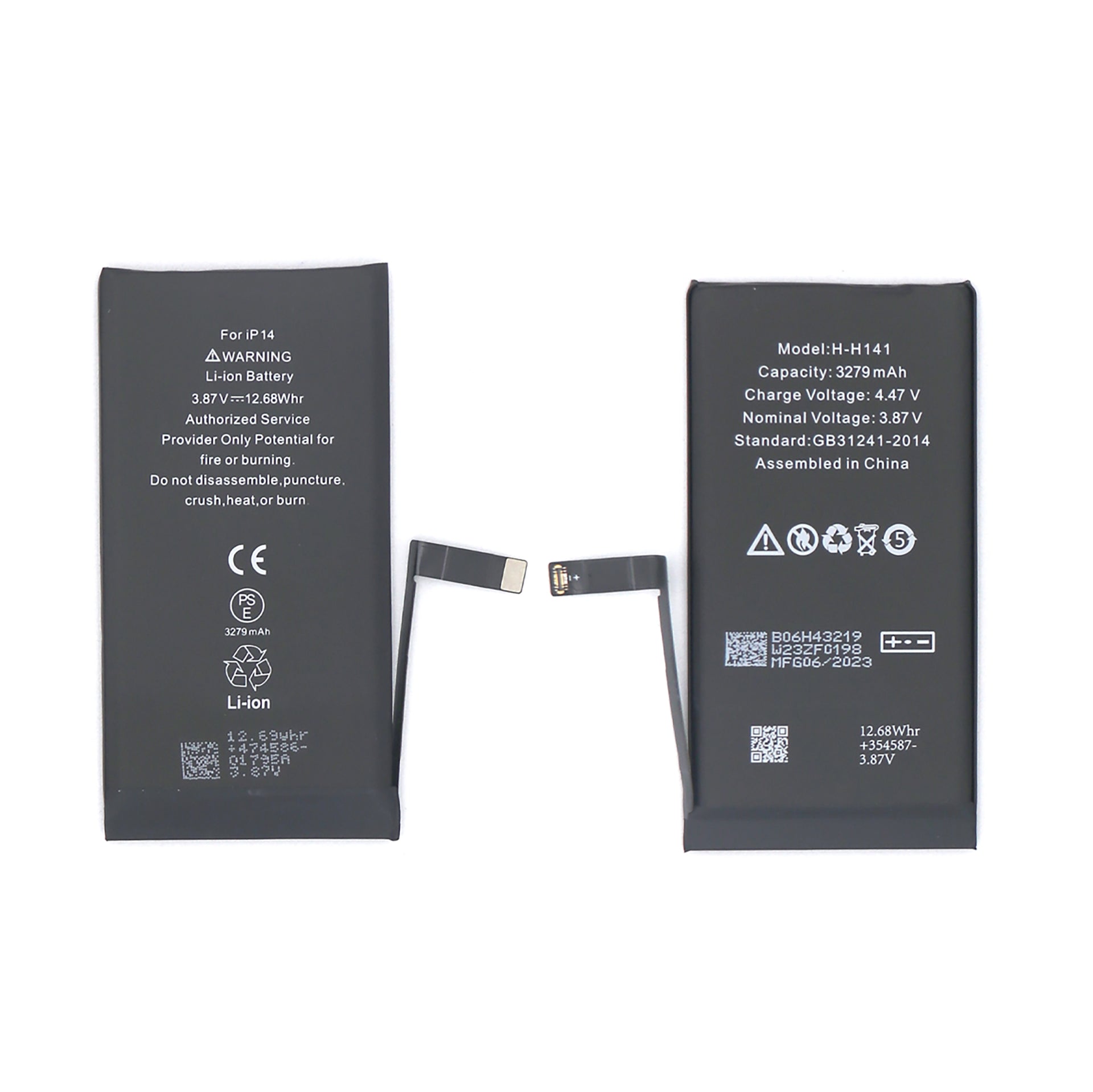 For Apple iPhone 14 Battery With TI-Chip OEM