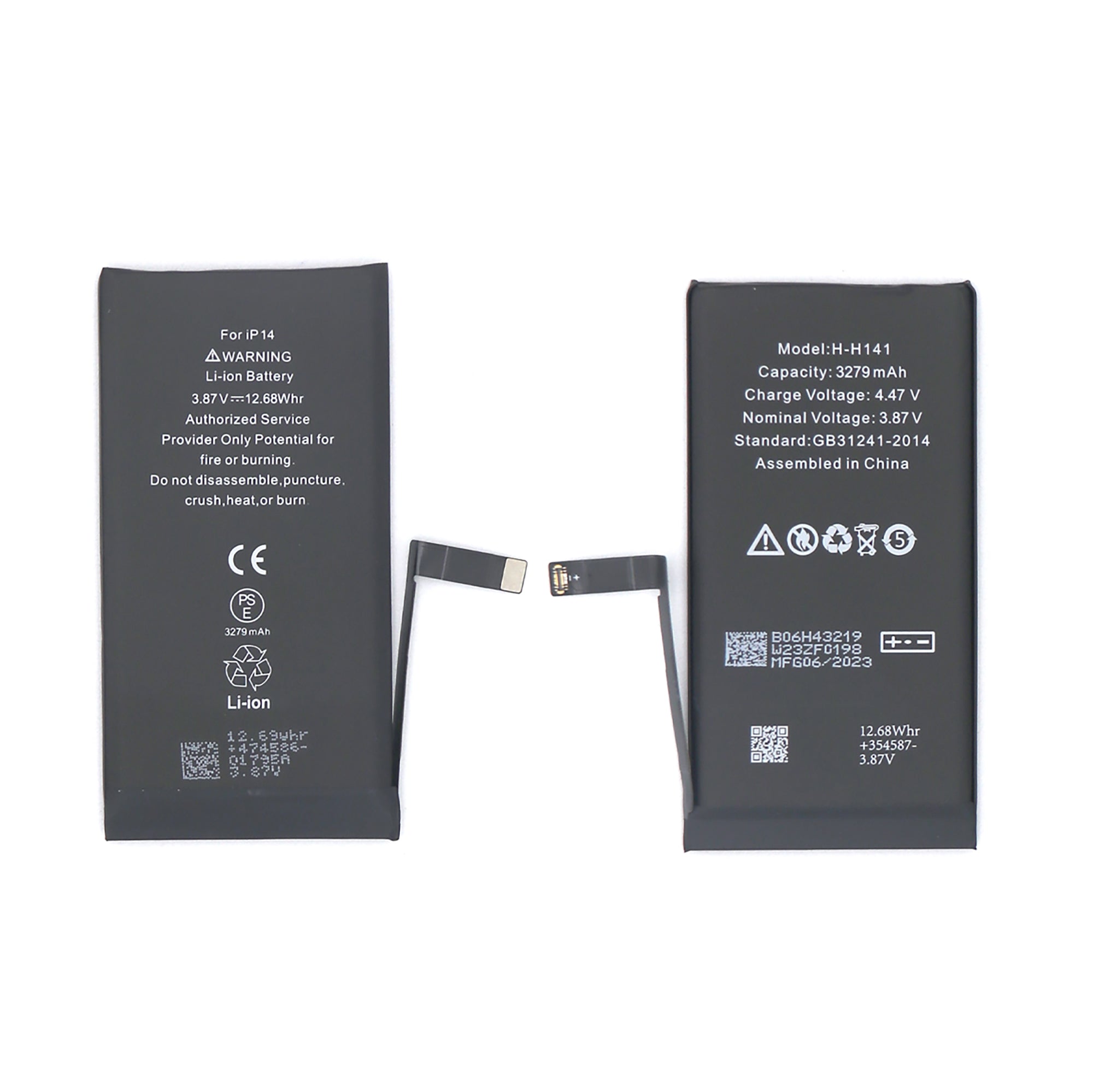 For Apple iPhone 14 Battery With TI-Chip OEM