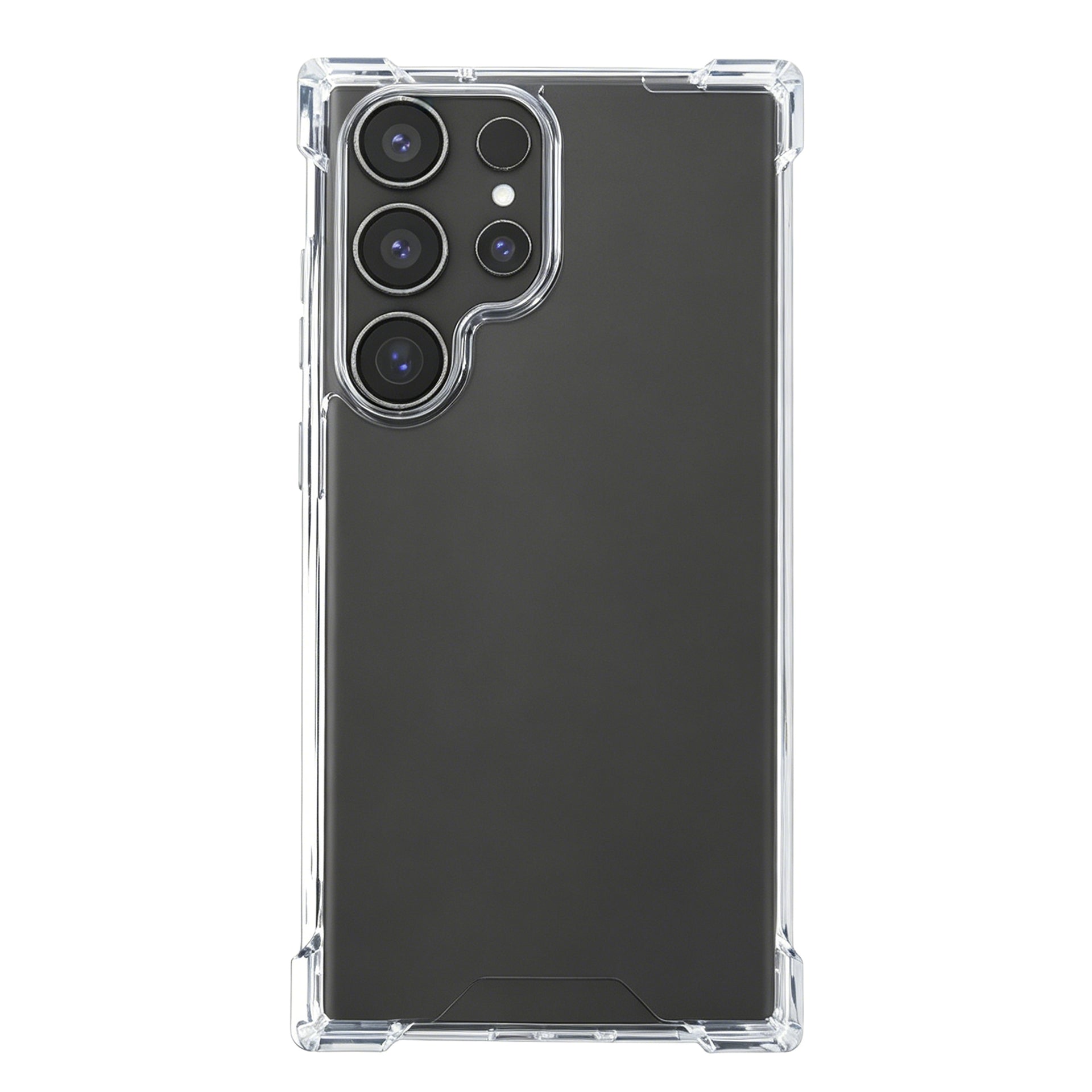 Rixus Anti-Burst Case For Samsung Galaxy S24 Ultra 5G Transparent