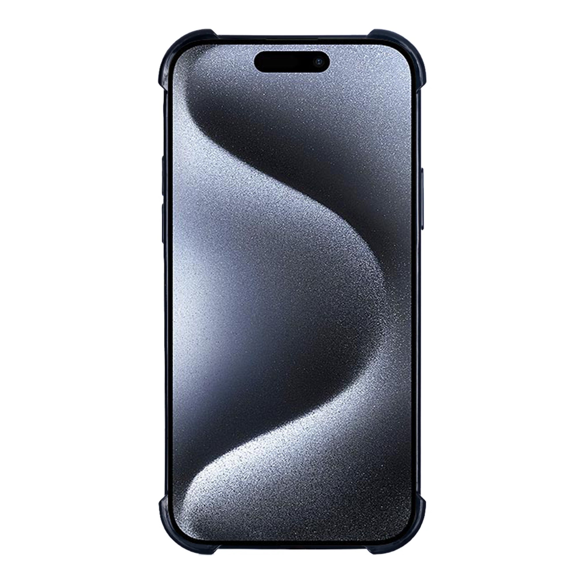 Rixus Anti-Burst Case For Apple iPhone 15 Pro Black