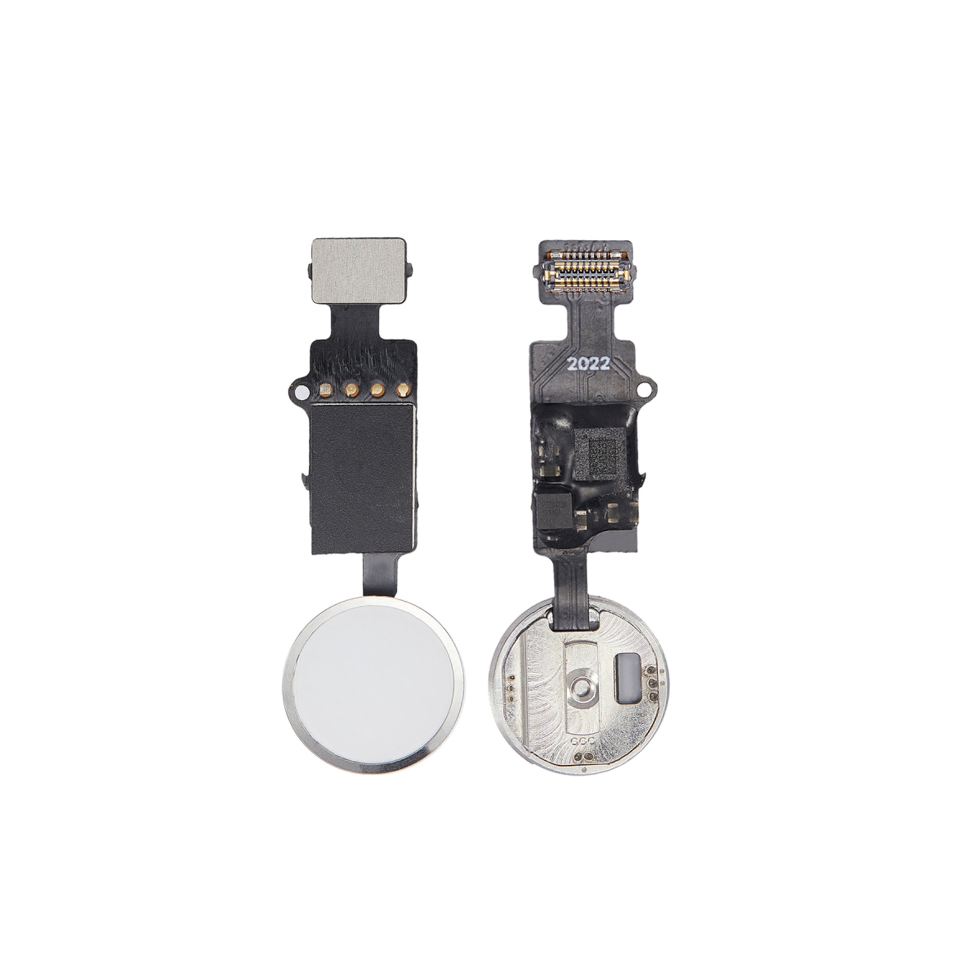 For iPhone 7, 7 Plus, 8, 8 Plus Home Button With Return Function Silver OEM