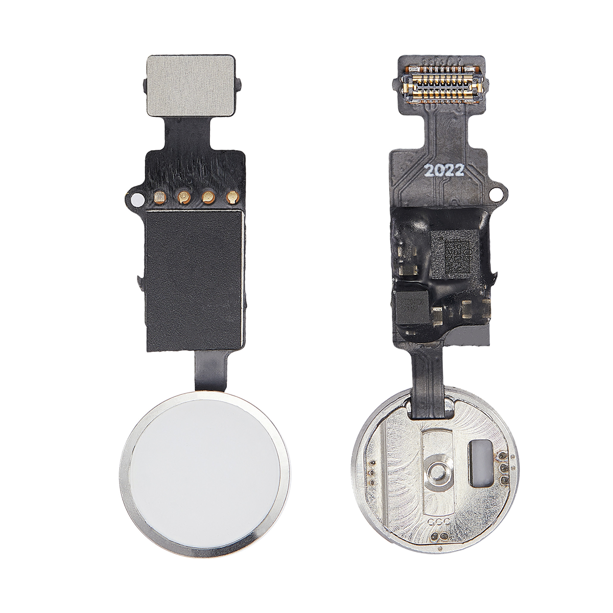 For iPhone 7, 7 Plus, 8, 8 Plus Home Button With Return Function Silver OEM