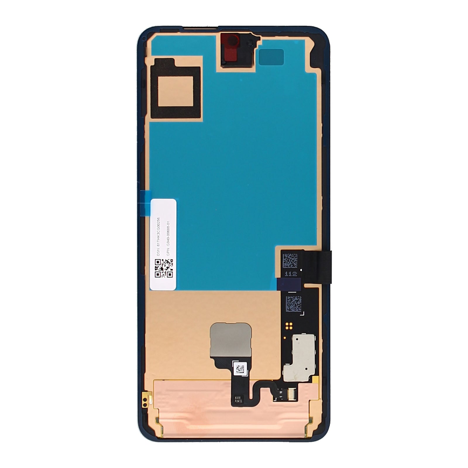 Google Pixel 8 Pro Display And Digitizer Without Frame Black Service Pack