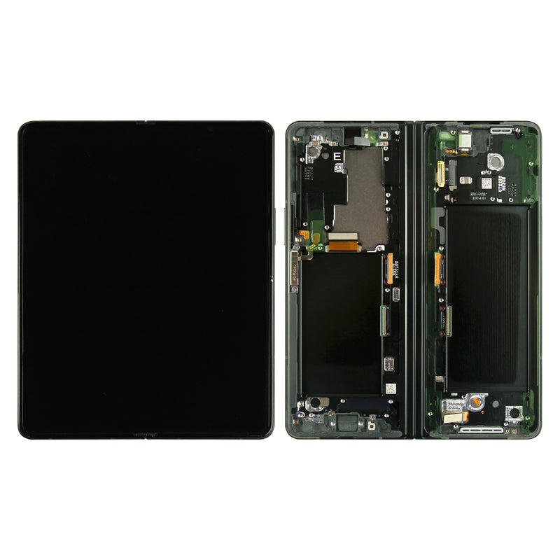 Samsung Galaxy Z Fold3 F926B Display And Digitizer With Frame Phantom Green Service Pack