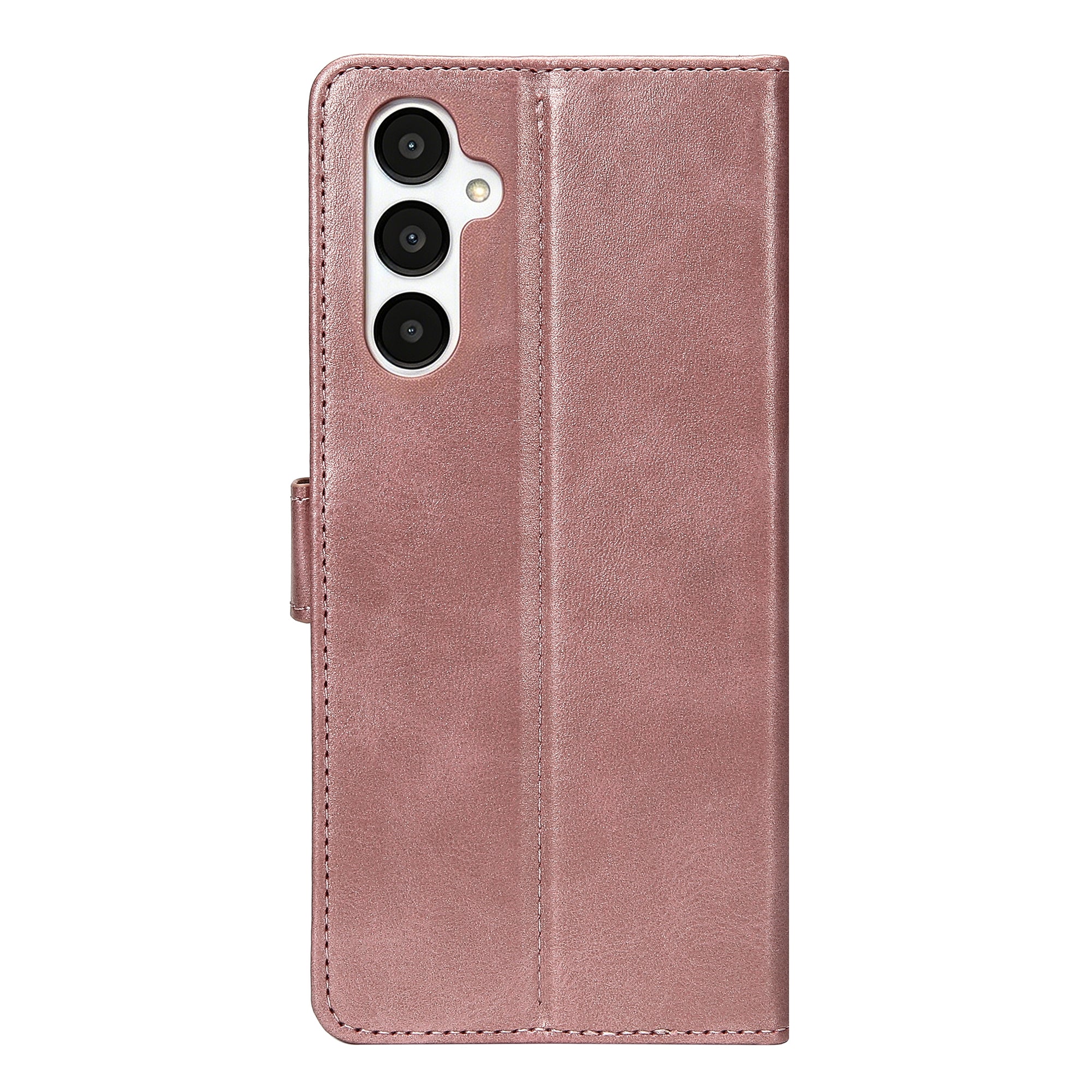 Rixus Bookcase For Samsung Galaxy A05s Pink